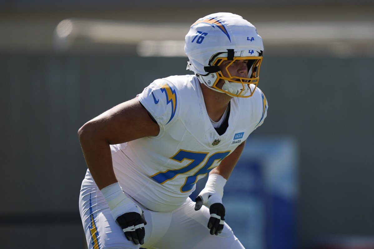 Rookie-Offensive-Tackle Joe Alt will mehr Fortschritte machen, wenn die Chargers auf die Rams treffen